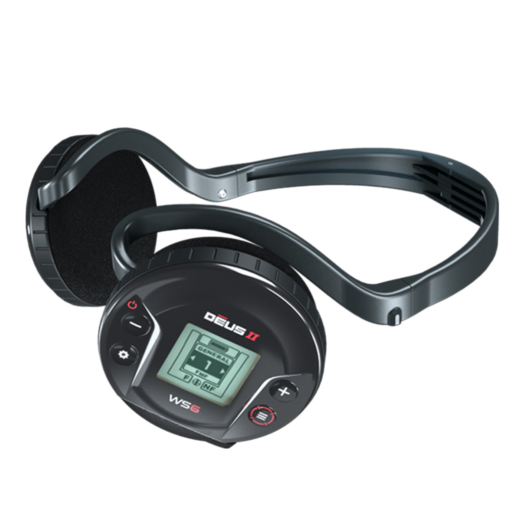 XP Deus II with 11″ Multi-Frequency Coil, Remote and WS6 Wireless Headphones