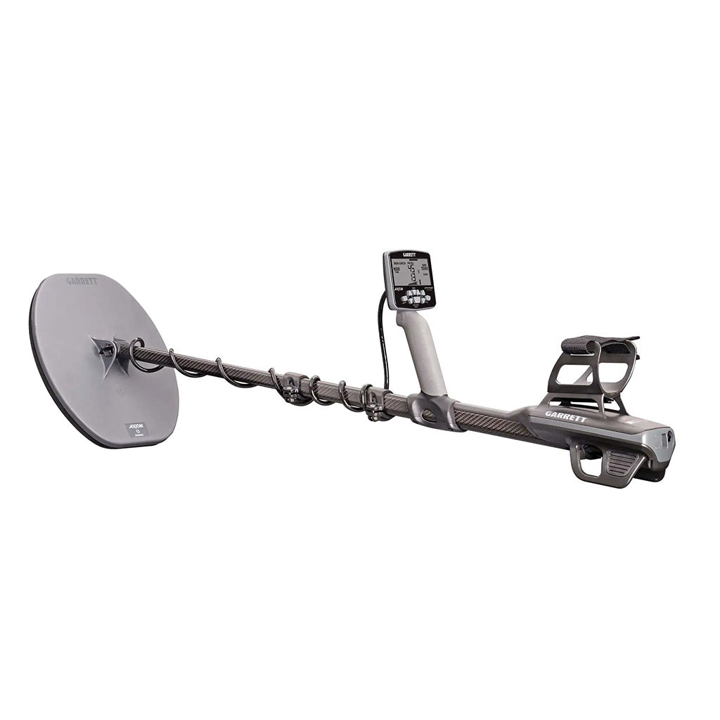 Garrett Axiom Metal Detector With 13″X11″ DD, 11″X7″ Mono Coil And Wireless Headphones