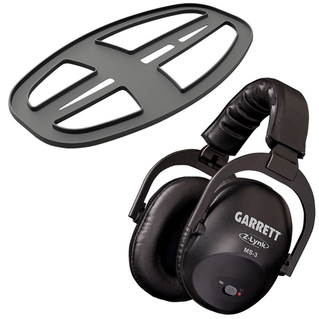 Garrett Ace Apex With Raider Coil, Wireless Headphones And Propointer AT With Z-Lynk Bundle