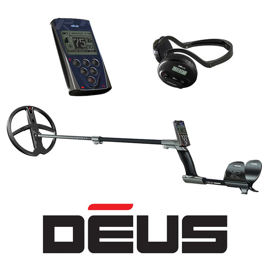 XP Deus with 11″ Coil, WS4 Wireless Headphones and Remote