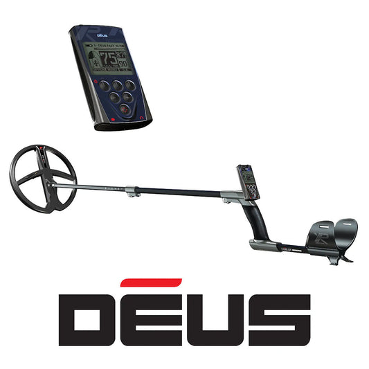 XP Deus with 9″ Coil and Remote