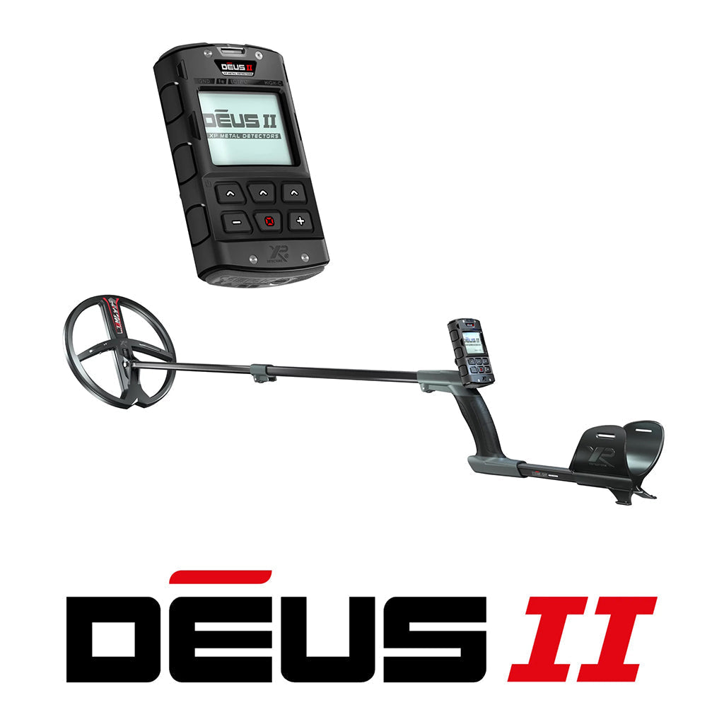 XP Deus II with 9″ Multi-Frequency Coil and Remote