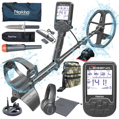 Nokta Legend Pro Pack with LG30 Seasoned Hunter Pack