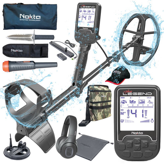 Nokta Legend Pro Pack with LG30 Seasoned Hunter Pack