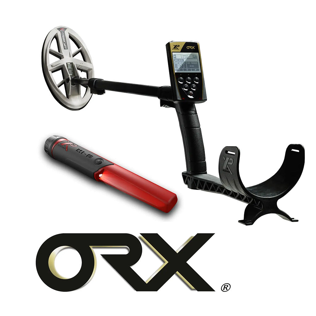 XP ORX Wireless Metal Detector with 9.5″ x 5″ High Frequency Coil with MI-6 Pinpointer