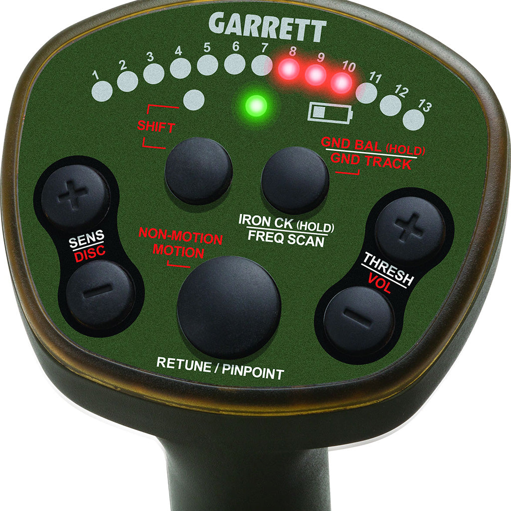 Garrett ATX Pulse Induction Metal Detector with 11″x13″ Mono Coil